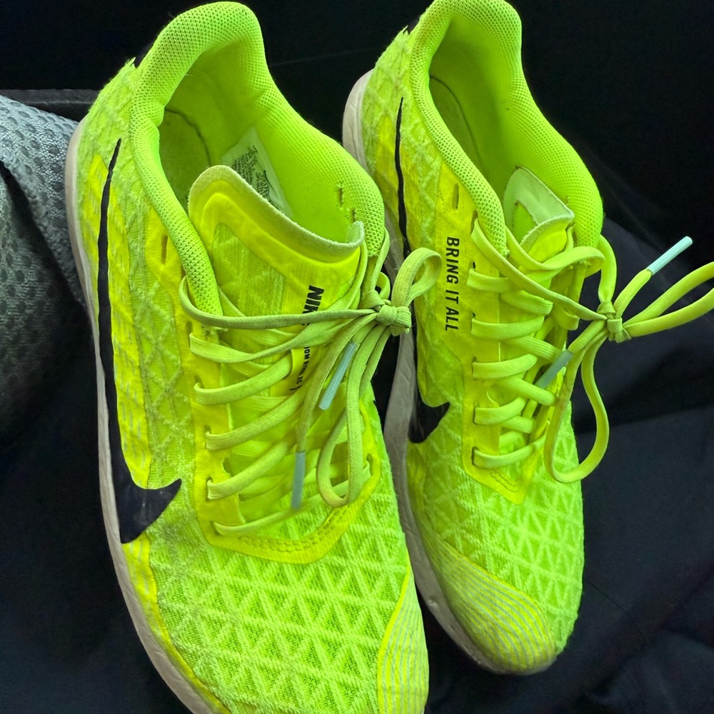 Nike Boys Neon Green Running Shoes